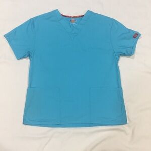 Dickies Scrub Top Blue Small Women’s